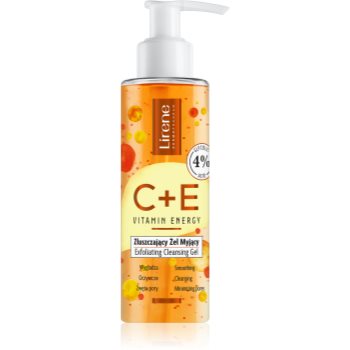 Lirene Vitamin Energy C+E gel exfoliant de curatare - imagine 2